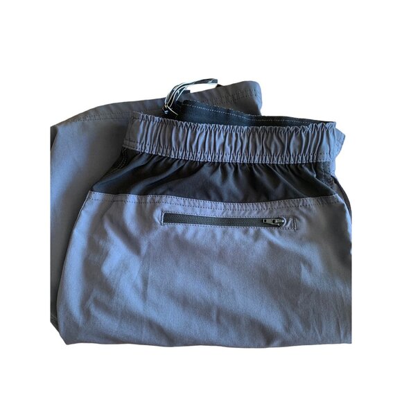 🌸3/$15🌸 Black and Gray XL Speedo Mens Swim Shorts - Picture 1 of 5